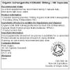 Ashwagandha KSM-66 500mg Capsules - 5% Withanolides - Vegan (180 Capsules) view 2