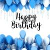 Happy Birthday Blue Chocolates Gift Present Hamper Sweet Box present 8 Full Size Bars No Multi Packets Candy 16th 21st 30th 50th 60th For Him view 4