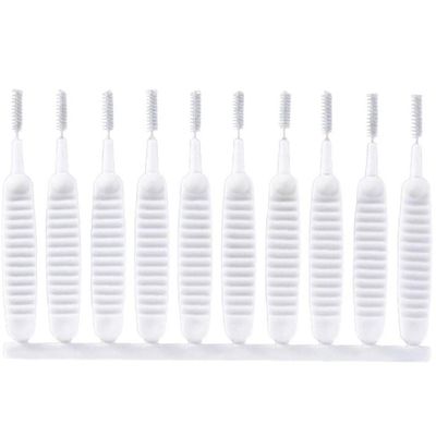 10pcs Shower Head Cleaning Brush Washing Anti-clogging Small Brush Pore Gap Cleaning Brush for Kitchen Toilet Phone Hole