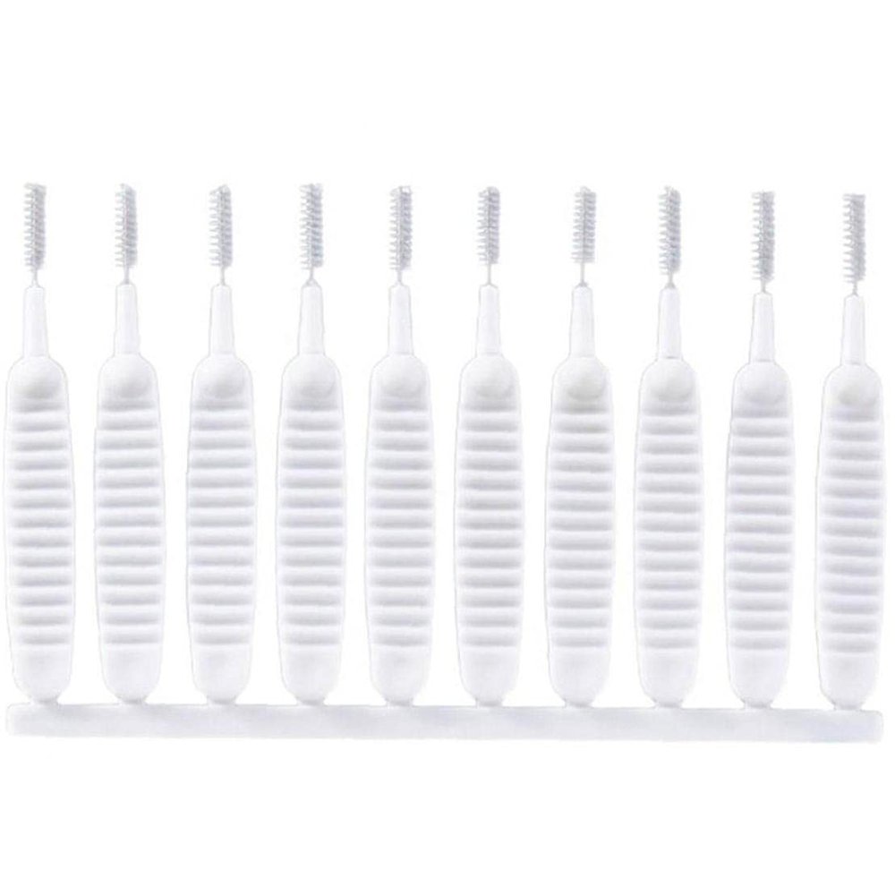 10pcs Shower Head Cleaning Brush Washing Anti-clogging Small Brush Pore Gap Cleaning Brush for Kitchen Toilet Phone Hole