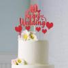 Elicola 40th Anniversary Cake Toppers Ruby Weddding Anniversary Heart Cake Decoration for Celebration Party Supplies view 4