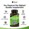 Multivitamin & Minerals - 365 Vegan Multivitamins Tablets (1 Year Supply) with Iron High Strength - 26 Essential Active Multivitamin Tablets for Women & Men A-Z Complete Daily Vitamins UK Made view 4