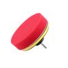 19Pcs 4" 5" 6" Sponge Buffing Polishing Pad Kit Polishing Machine Pads for Car Polisher Buffer with Drill Adapter(5Inch) view 3