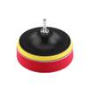 19Pcs 4" 5" 6" Sponge Buffing Polishing Pad Kit Polishing Machine Pads for Car Polisher Buffer with Drill Adapter(4Inch) view 4