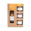 Ross & Ross Gifts - British Roast Dinner Kit Quad Kit, Containing Roast Potato Oil, 250ml, Roast Chicken Rub, 50g, Pigs in Blankets Dust, 50g and Roast Dinner Dust, 50g view 1