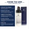 GRAHAM HILL Mulsanne Relaxing Beard Oil for Men - 30ml | Nourishing Beard Growth Oil with Cold-Pressed Jojoba - Vegan, Beard Oil for Glossy Smooth Beard and Mustache view 3