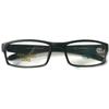 4 Pairs Sports Design Zizo Eyewear Comfortable Stylish Reading Glasses/Plastic Glasses Frame R152 Spectacles (Black/Arms Red, 0.50 Magnification) view 3