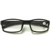 4 Pairs Sports Design Zizo Eyewear Comfortable Stylish Reading Glasses/Plastic Glasses Frame R152 Spectacles (Black/Arms Yellow, 2.50 Magnification) view 3