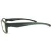 4 Pairs Sports Design Zizo Eyewear Comfortable Stylish Reading Glasses/Plastic Glasses Frame R152 Spectacles (Black/Arms Grey, 0.50 Magnification) view 4