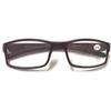 4 Pairs Sports Design Zizo Eyewear Comfortable Stylish Reading Glasses/Plastic Glasses Frame R152 Spectacles (Matte Burgundy, 3.00 Magnification) view 3