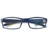 4 Pairs Sports Design Zizo Eyewear Comfortable Stylish Reading Glasses/Plastic Glasses Frame R152 Spectacles (Matte Navy, 0.00 Magnification) view 3