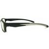 4 Pairs Sports Design Zizo Eyewear Comfortable Stylish Reading Glasses/Plastic Glasses Frame R152 Spectacles (Black/Arms Silver, 3.00 Magnification) view 4