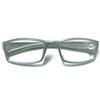 4 Pairs Sports Design Zizo Eyewear Comfortable Stylish Reading Glasses/Plastic Glasses Frame R152 Spectacles (Matte Silver, 2.50 Magnification) view 3