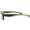 4 Pairs Sports Design Zizo Eyewear Comfortable Stylish Reading Glasses/Plastic Glasses Frame R152 Spectacles (Black/Arms Yellow, +0.00 Magnification) view 4