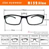 4 Pairs Sports Design Zizo Eyewear Comfortable Stylish Reading Glasses/Plastic Glasses Frame R152 Spectacles (Matte Silver, 3.00 Magnification) view 2