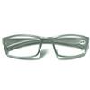 4 Pairs Sports Design Zizo Eyewear Comfortable Stylish Reading Glasses/Plastic Glasses Frame R152 Spectacles (Matte Silver, 3.00 Magnification) view 3