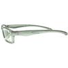4 Pairs Sports Design Zizo Eyewear Comfortable Stylish Reading Glasses/Plastic Glasses Frame R152 Spectacles (Matte Silver, 3.00 Magnification) view 4