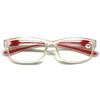 4 Pairs Sports Design Zizo Eyewear Comfortable Stylish Reading Glasses/Plastic Glasses Frame R152 Spectacles (No-Slip Red, 3.00 Magnification) view 2