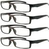 4 Pairs Sports Design Zizo Eyewear Comfortable Stylish Reading Glasses/Plastic Glasses Frame R152 Spectacles (Pearly Burgundy, +2.00 Magnification) view 1