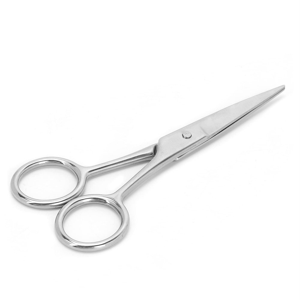 Mustache Trimming Scissors, Beard Scissors Durable Stable Beautiful Elegant for Men Use for Beard Trimming(MJ-LF011)