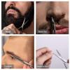 Mustache Trimming Scissors, Beard Scissors Durable Stable Beautiful Elegant for Men Use for Beard Trimming(MJ-LF011) view 4