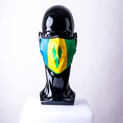 Caribbean Flag, Face Mask (St Vincent)