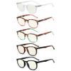 Eyekepper 5 Pack Retro Design Blue Light Blocking Readers Blue Glare Filter Computer Glasses +0.00 view 1