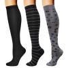 DRESHOW Compression Socks For Men & Women Best Support for Athletic Running Flight Travel Cycling view 1
