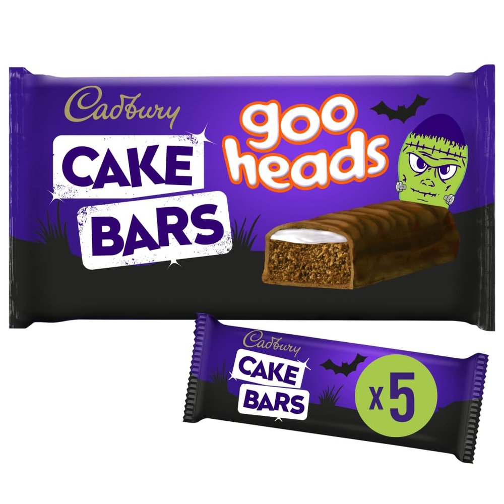 Cadbury 5 Goo Heads Cake Bars