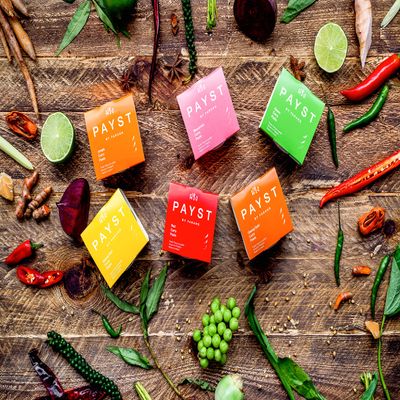 Payst 6 x 100g Curry Paste Gift Pack - Handmade, Fresh, Authentic Thai Curry Pastes Made in The UK