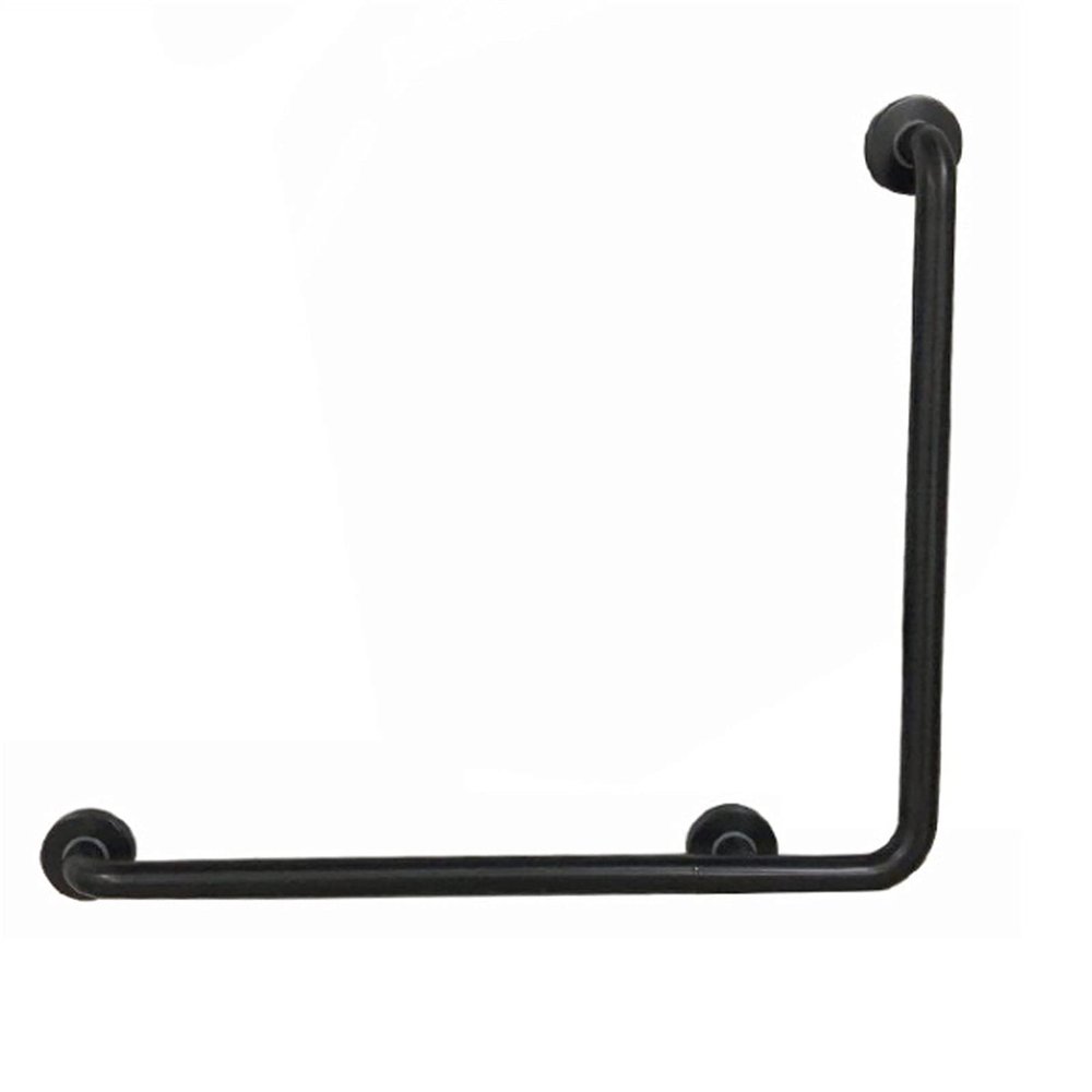 LUOFDCLDDD Shower Safety Grab Bar 24-Inch Barrier-Free Stainless Steel Bathroom Safety Non-Slip L-Shaped Handrails, Bathroom Balance Bar Toilet Grab Bars, Elderly Handicapped Bathtub Shower Handles/6