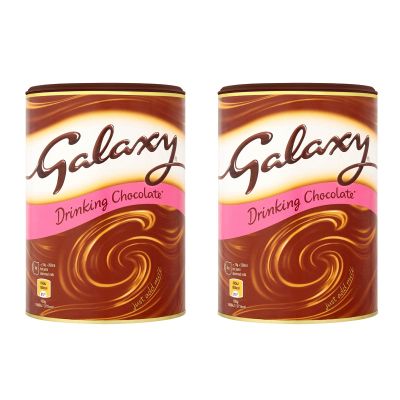 Hot Drinking Chocolate 2 Pack Contains 2 x Galaxy 500g Tubs