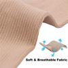 3 Pairs Compression Socks Toeless Medical Zip Sock15-20mmHg Leg Support Woman Man Open Toe Knee view 3