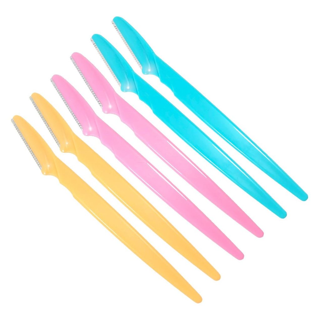AKORD 12 Pcs Eyebrow Razor Shaper Shavers Trimmers Hair Removers