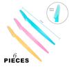 AKORD 12 Pcs Eyebrow Razor Shaper Shavers Trimmers Hair Removers view 2