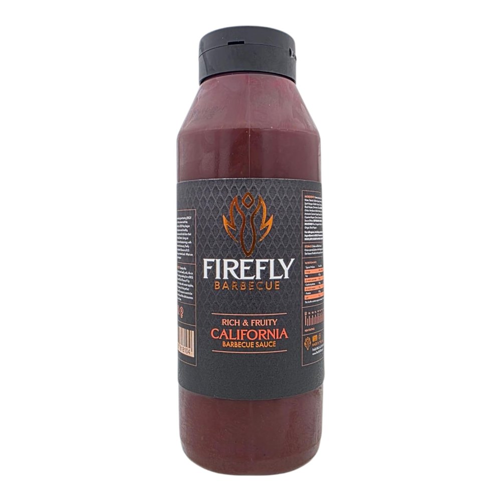 Firefly BBQ California Apple BBQ Sauce - Sweet Flavourful Bliss for Your BBQ (1L)