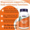 Now Foods, Magnesium Malate, 1,000mg, 180 Vegan Tablets, Lab-Tested, Gluten Free, Soy Free, Vegetarian view 4