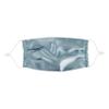 Morton Mulberry Silk - Adults 100% Mulberry Silk Reusable Face Mask | Breathable Material | Double Layered | Adjustable Straps | Acne Prevention | Machine Washable (Lake Blue) view 1