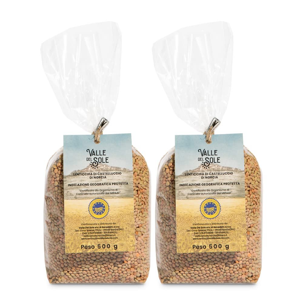 Pure Castelluccio di Norcia PGI lentil without any parasitic treatment - 2x500g