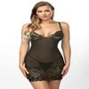 Anais Sexy Ladies Night Dress Lucretia, Black,S-M view 2