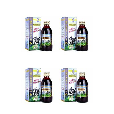 Black Seed Oil 125ml Habbat al sauda Kalonji Oil Nigella Sativa Pack of 4