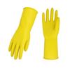 Vgo... Reusable Household Cleaning Gloves,Rubber Dishwashing gloves,Extra Thickness,Long Sleeves,Kitchen Cleaning/Working/Painting/Gardening/Pet Care(HH4601, Yellow, L, 1Pair) view 1