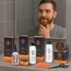 BRUBAKER 7-Pcs Beard Growth Kit - Gift Set with 2.0 FL. OZ. 60 ML Beard Shampoo, 2.0 FL. OZ. 60 ML Conditioner, Oil, Balm, Beard Brush, Beard Comb, Trimmer - Men' s Gifts for Your Loved One or Dad view 2