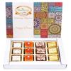Ghasitaram Gifts Diwali Gifts Happy Diwali Box of Assorted Bites 12 pcs view 1