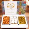 Ghasitaram Gifts Diwali Gifts Assorted Festive Box of Kaju Katli, Crunchy Cashews, Crunchy Peanuts view 1