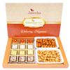 Ghasitaram Gifts Diwali Gifts Big Box of Assorted Bites, Crunchy Cashews and Crunchy Peanuts view 1
