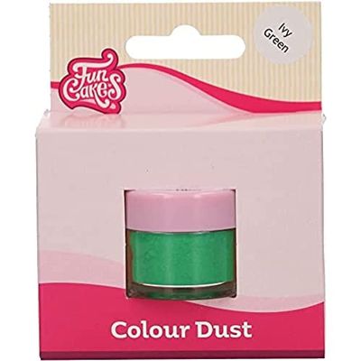 FunCakes Colour Dust Ivy Green: Colouring powder for Food, For Cake Decoration, Halal certified