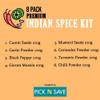 PNS Premium Spice Kits - Premium Quality - Perfect Refill for your Kitchen Spice Tins (Set of 8) (INDIAN SPICE KIT) view 2
