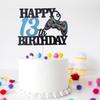 Happy 13th Birthday Video Game Cake Topper - Level 13 Unlocked Awesome 2008 Boy's Birthday Cake Topper - Video Game 13th Birthday Cake Decorations view 2