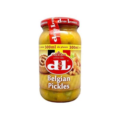 D&L - Extra Thin Pickles - Pack of 12 x 365 g